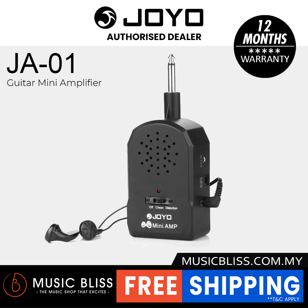 Joyo JA-01 2W Guitar Mini Amplifier | Music Bliss Malaysia