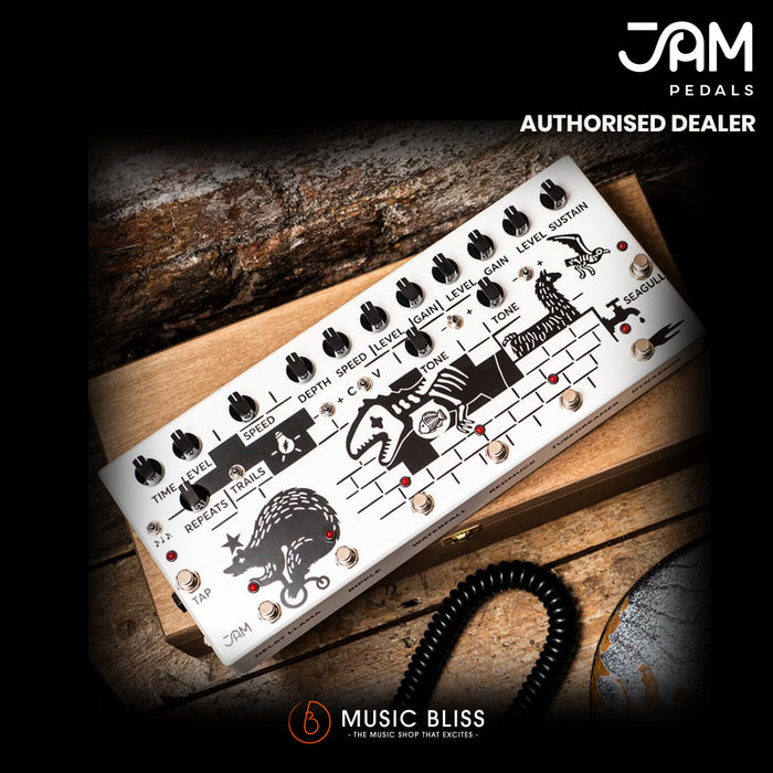 JAM Pedals Pink Flow Multi Effects Pedal