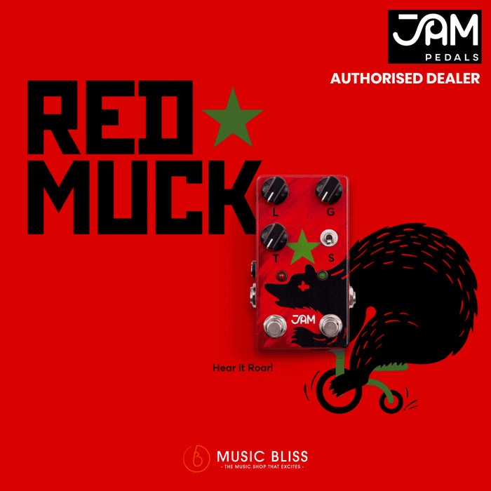 JAM Pedals Red Muck MKII Fuzz/Distortion