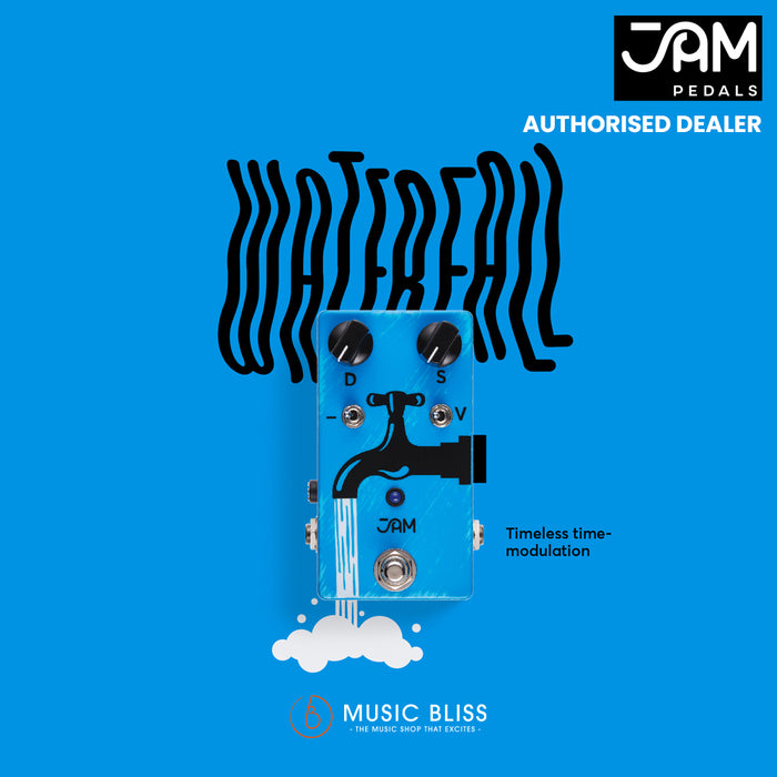 JAM Pedals Waterfall Chorus + Vibrato Pedal