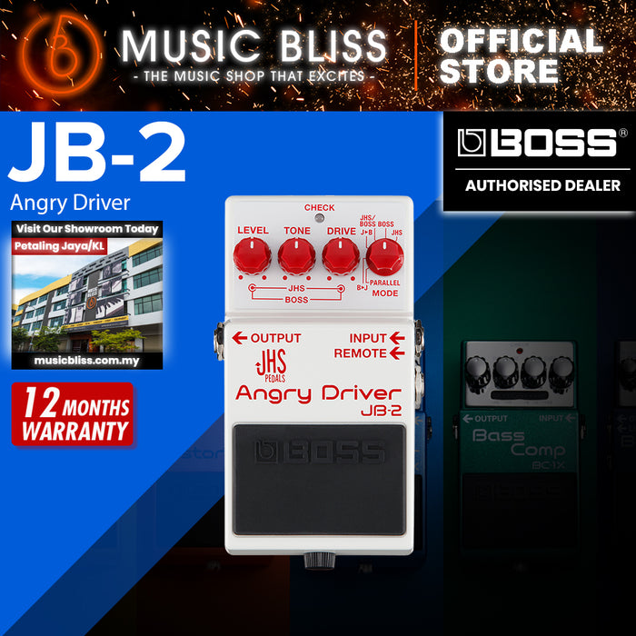 Boss JB-2 Angry Driver Overdrive Pedal