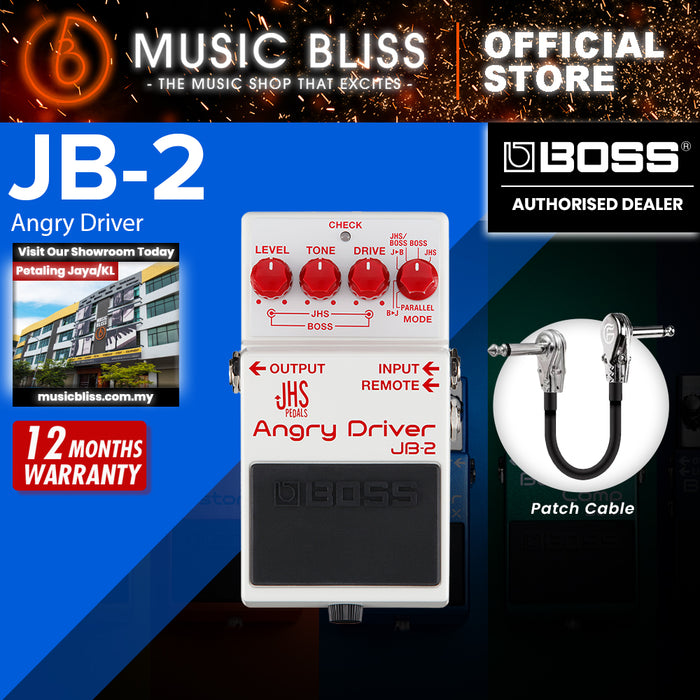 Boss JB-2 Angry Driver Overdrive Pedal