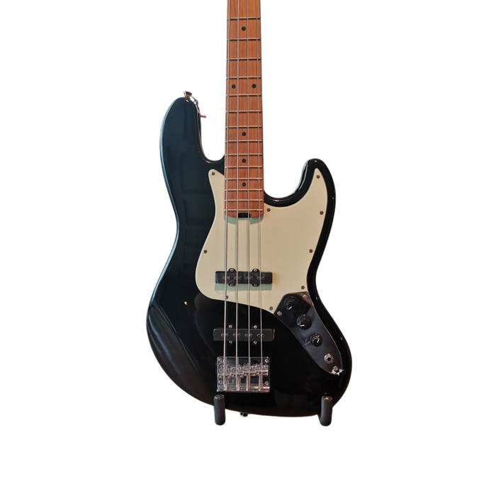 SQOE JB600 JB Series Electric Bass Guitar - Black