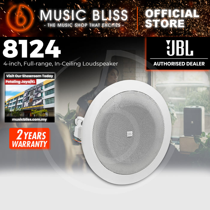JBL 8124 4" Full-range In-Ceiling Loudspeaker