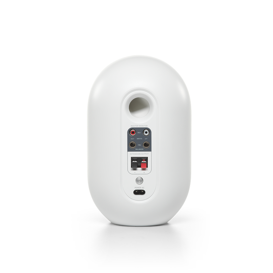 JBL 1 Series 104-BT 4.5" Compact Powered Desktop Reference Monitor with Bluetooth - White