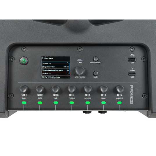 JBL PRX ONE All-In-One Powered Column PA Powered Column PA Speaker with Mixer and DSP
