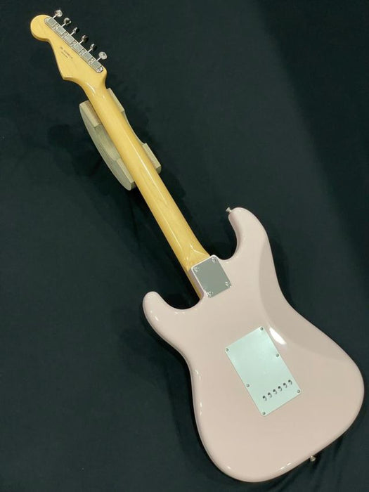 [JD25001118] Used Approved Fender Japan Traditional 60s Stratocaster Electric Guitar, RW FB, Shell Pink