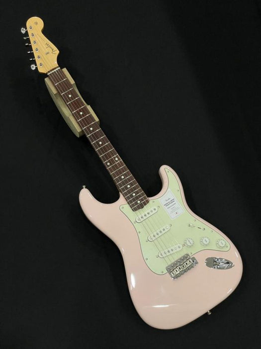 [JD25001118] Used Approved Fender Japan Traditional 60s Stratocaster Electric Guitar, RW FB, Shell Pink