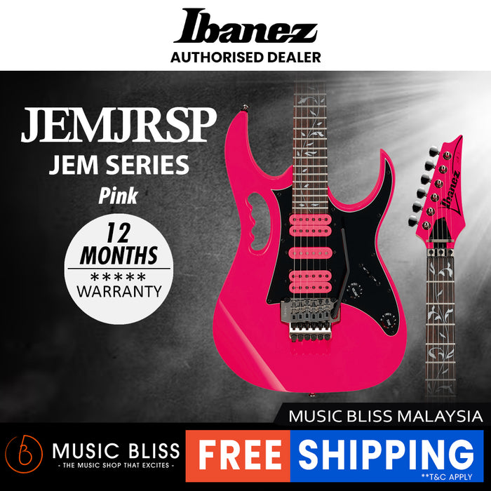 Ibanez Steve Vai Signature JEMJRSP Electric Guitar - Pink