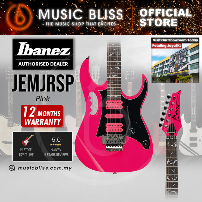 Ibanez Steve Vai Signature JEMJRSP Electric Guitar - Pink