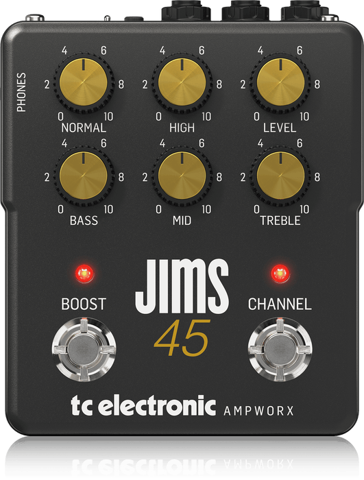 TC Electronic Ampworx JIMS 45 Preamp Pedal - Music Bliss Malaysia