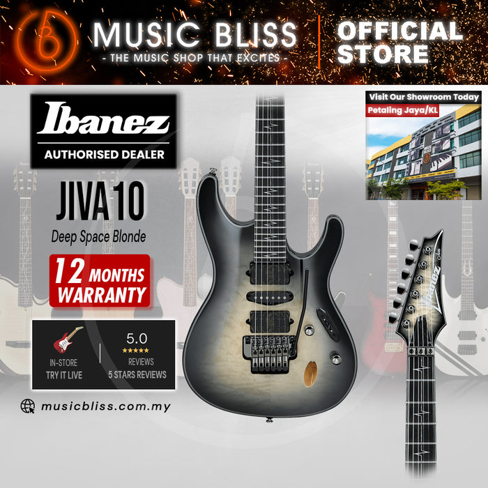Ibanez Nita Strauss Signature JIVA10 Electric Guitar - Deep Space Blonde