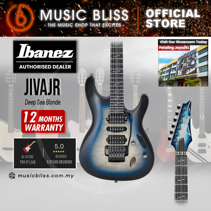 Ibanez Nita Strauss Signature JIVAJR Electric Guitar - Deep Sea Blonde