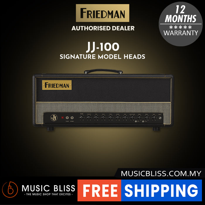 Friedman JJ-100 Jerry Cantrell Signature 100-watt 2-channel Tube Head with Boost