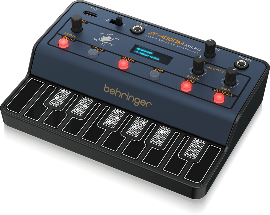 Behringer JT-4000M Micro Hybrid Modeling Synthesizer with MIDI
