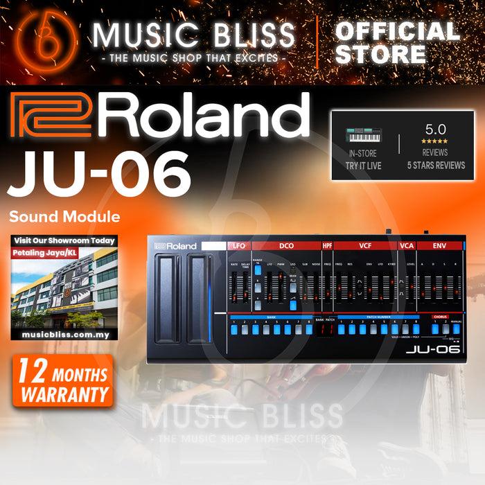 Roland Boutique Series JU-06 4-voice Synthesizer Module