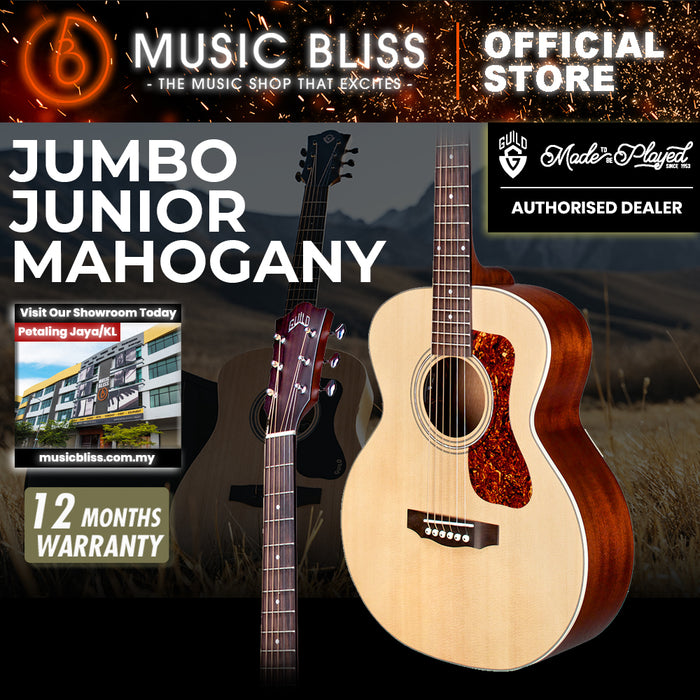 Guild Jumbo Junior Mahogany - Solid Spruce Top, Mahogany Back & Sides