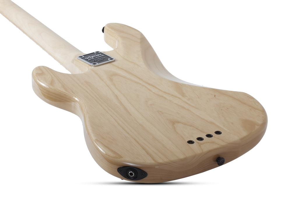 Schecter Justin Beck V Ani Electric Bass Guitar - Gloss Natural