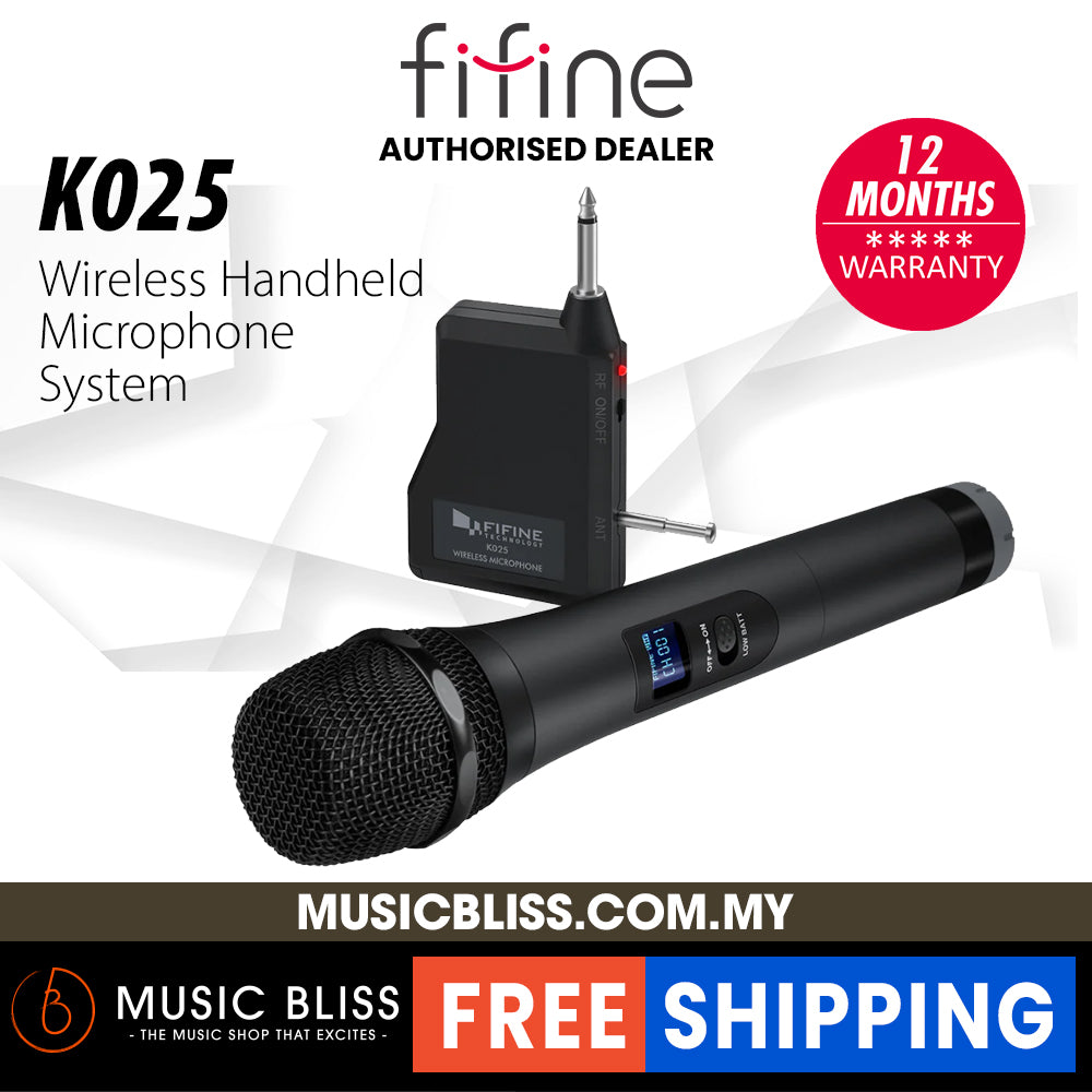 FIFINE K025 Wireless Microphone, Vocal Microphone, Fifine Handheld