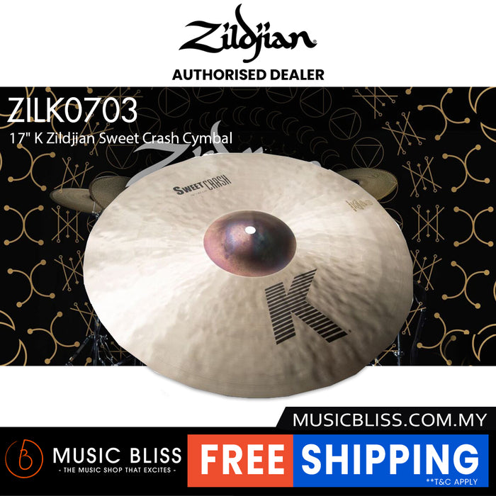 Zildjian 17" K Zildjian Sweet Crash Cymbal