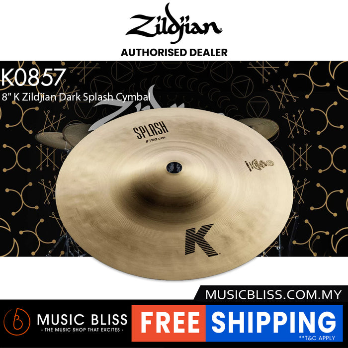 Zildjian 8" K Zildjian Dark Splash Cymbal