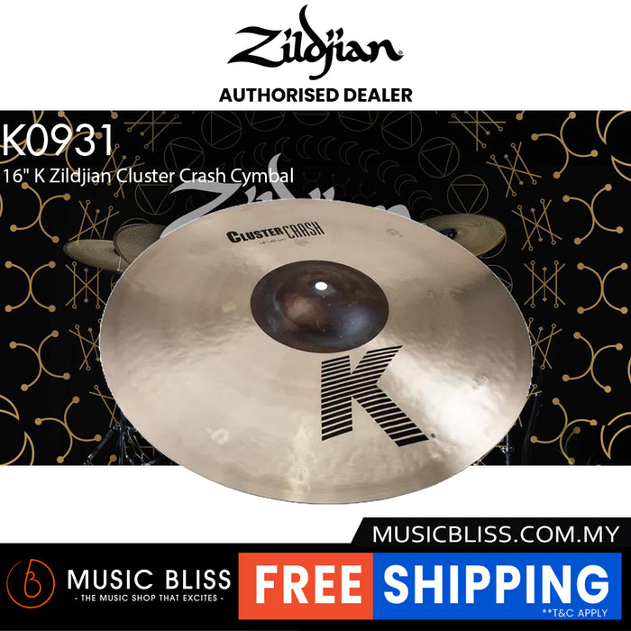 Zildjian 16" K Zildjian Cluster Crash Cymbal