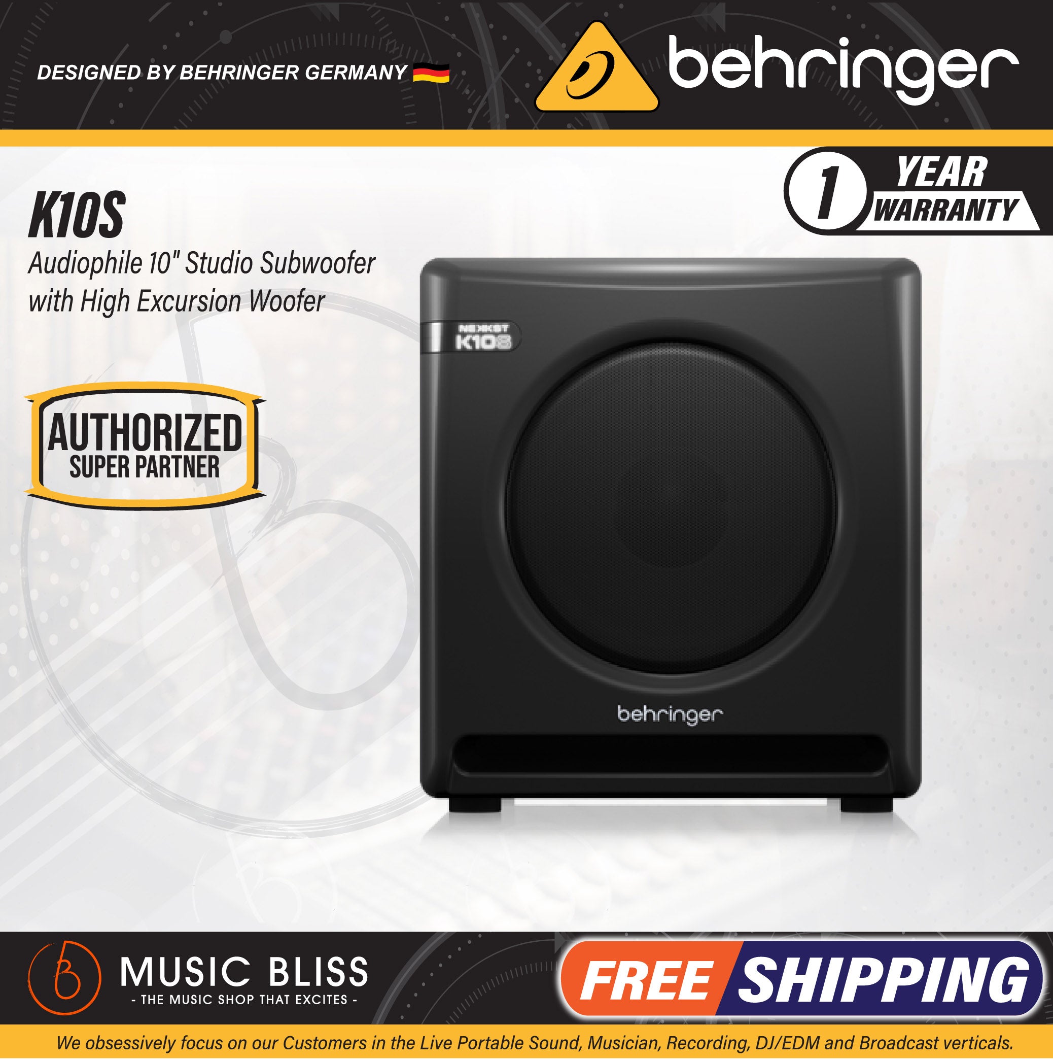 Behringer Nekkst K10S 10