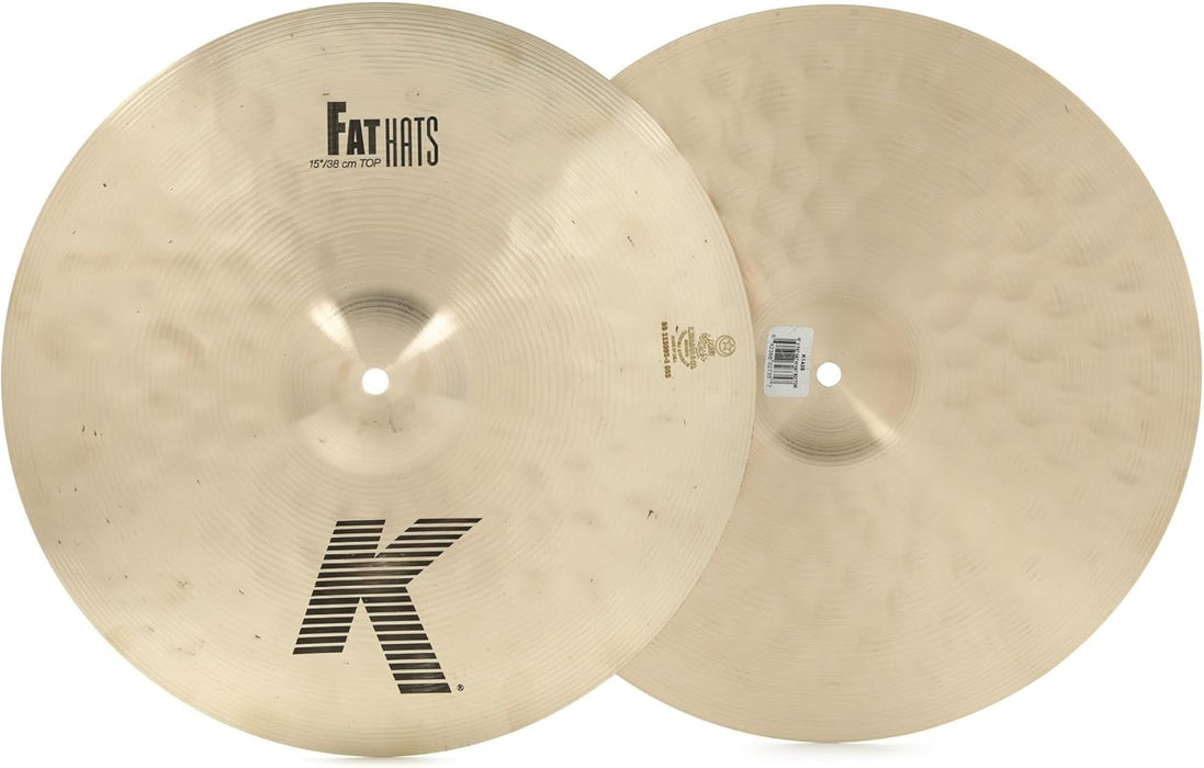 Zildjian 15" K Fat Hi-Hats