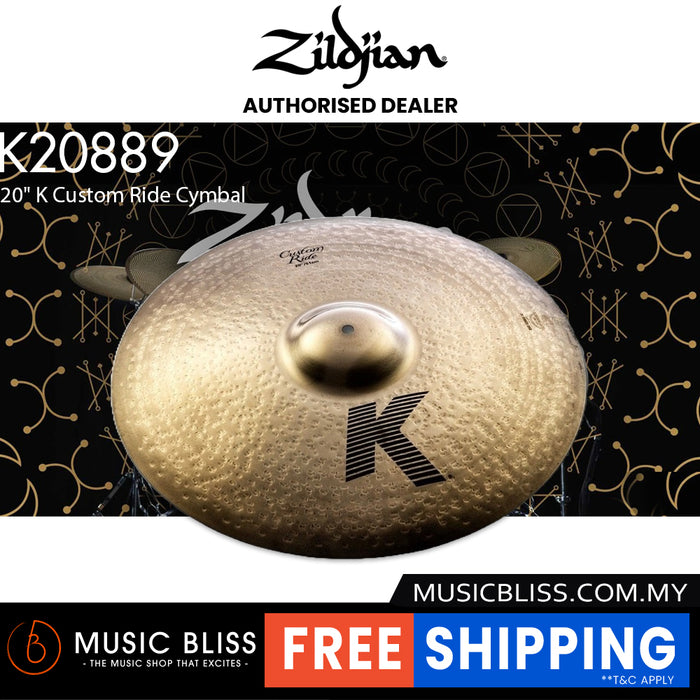 Zildjian 20" K Custom Ride Cymbal