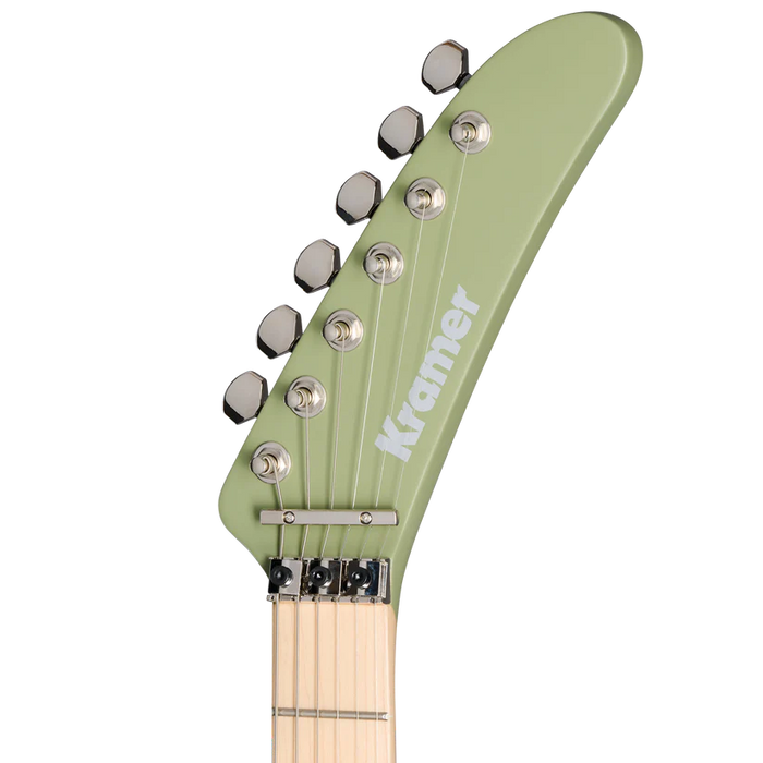 Kramer 84 Electric Guitar with Premium Gig Big - Atlas Green Satin