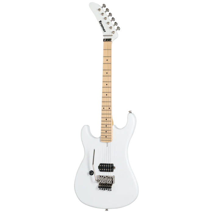 Kramer 84 Left-handed Electric Guitar with Premium Gig Bag - Angel White Satin