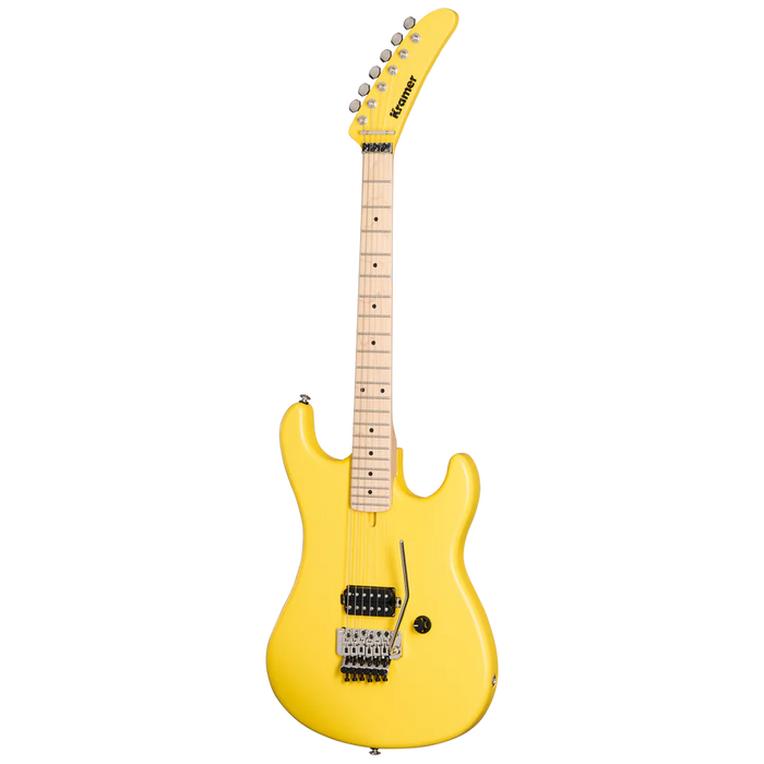 Kramer 84 Electric Guitar with Premium Gig Bag - Bumblebee Yellow Satin
