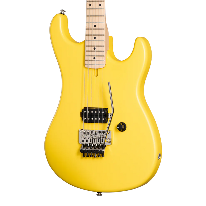 Kramer 84 Electric Guitar with Premium Gig Bag - Bumblebee Yellow Satin