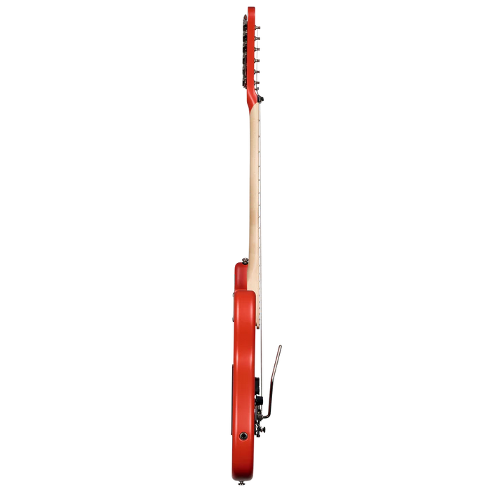 Kramer 84 Left-handed Electric Guitar with Premium Gig Bag - Eruption Red Satin