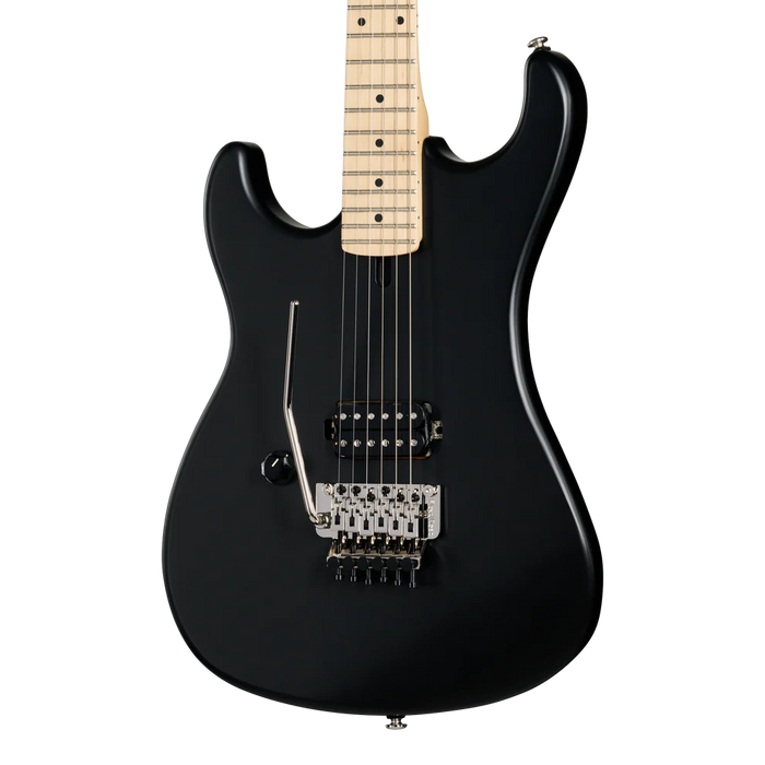 Kramer 84 Left-handed Electric Guitar with Premium Gig Bag - Intruder Black Satin