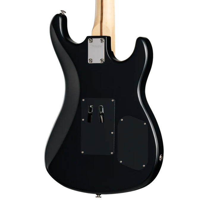 Kramer 84 Left-handed Electric Guitar with Premium Gig Bag - Intruder Black Satin