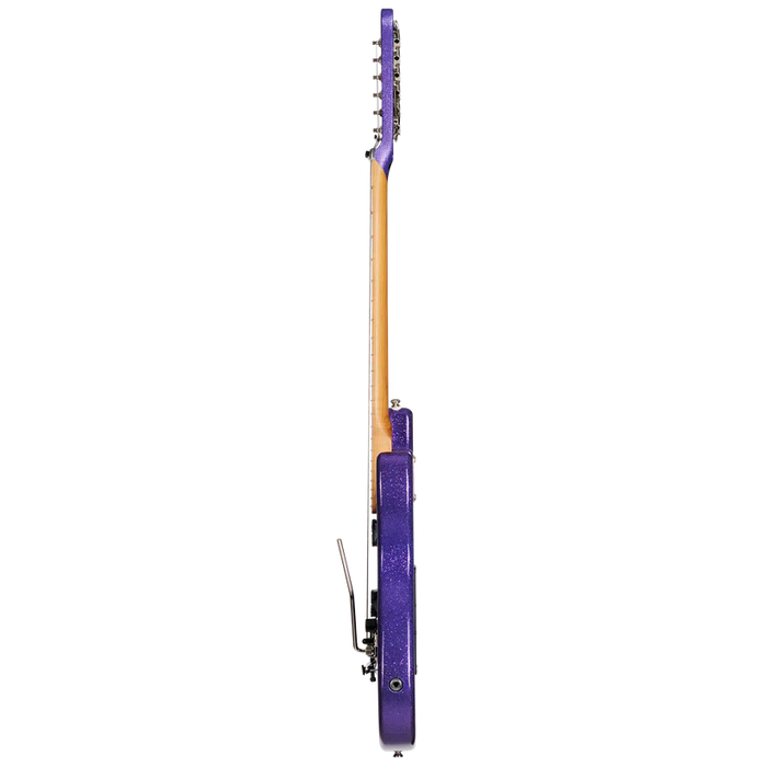 Kramer 84 HH Electric Guitar with Premium Gig Bag - Purple Sparkle
