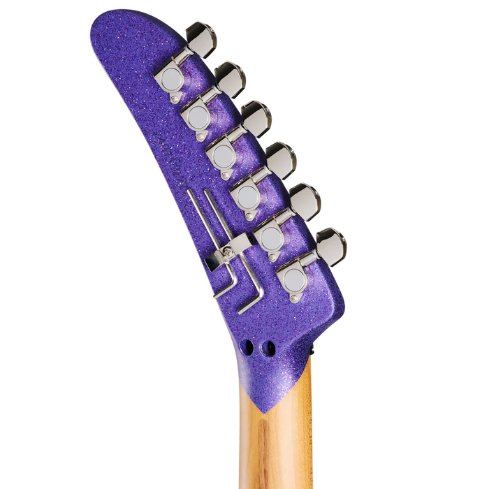 Kramer 84 HH Electric Guitar with Premium Gig Bag - Purple Sparkle