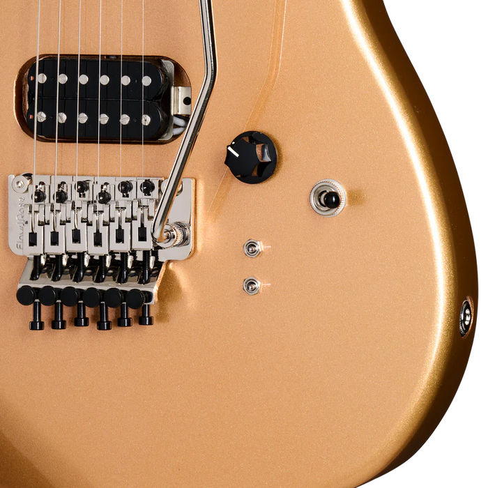 Kramer 84 HH Kill Switch Electric Guitar with Premium Gig Bag - Smoked Almond Metallic