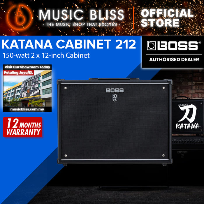 Boss Katana Cabinet 212 150-watt 2x12" Cabinet