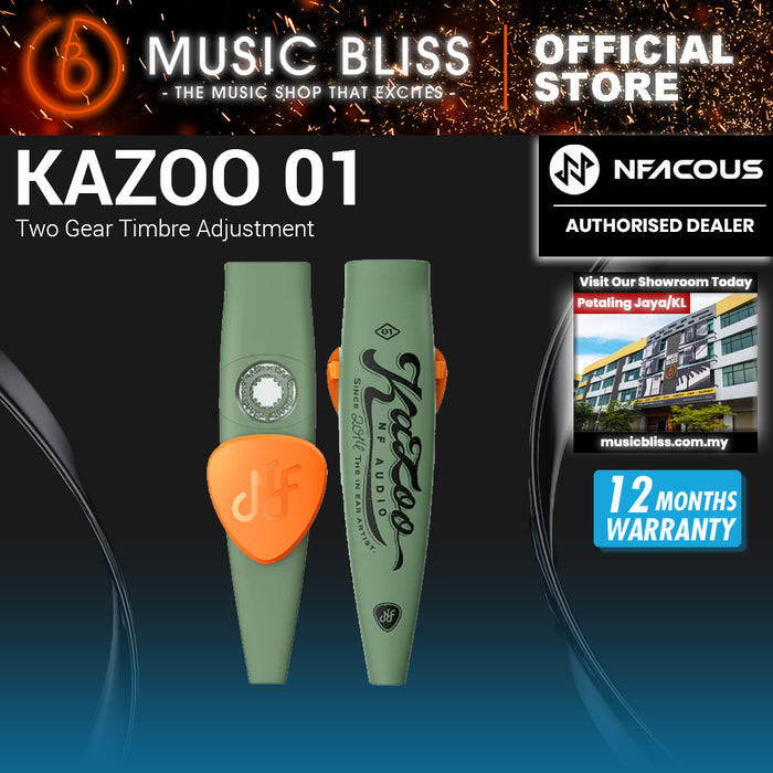NF ACOUS Kazoo 001 Two Gear Timbre Adjustment (Green)