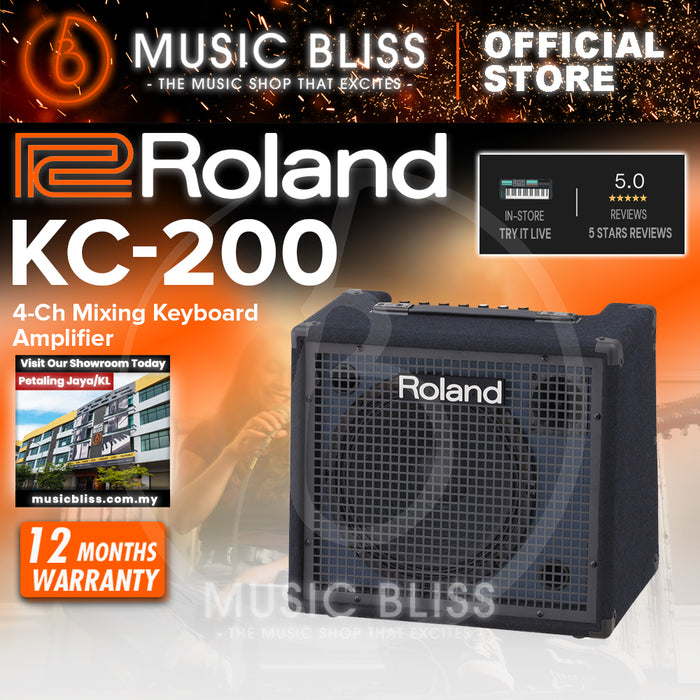 Roland KC-200 100-Watt 12inch 4-Channel Keyboard Amplifier