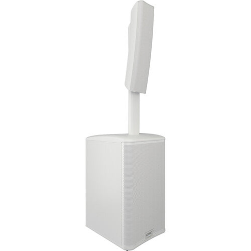 QSC KC12 3000W Active 3-Way Column Loudspeaker System - White