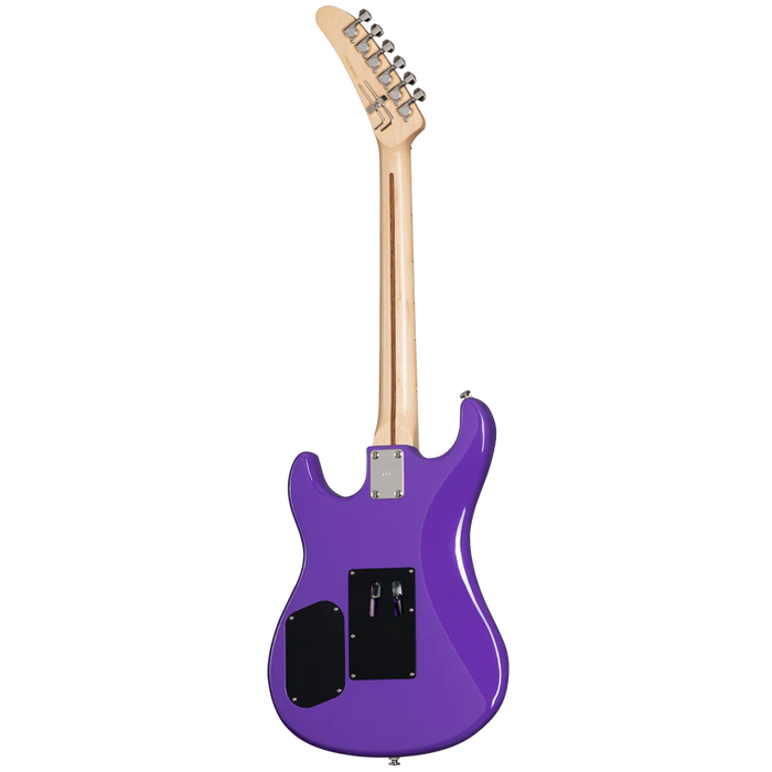 Kramer 84 Purple Splatter Electric Guitar with Premium Gig Bag - Shockwave with Purple Splatter