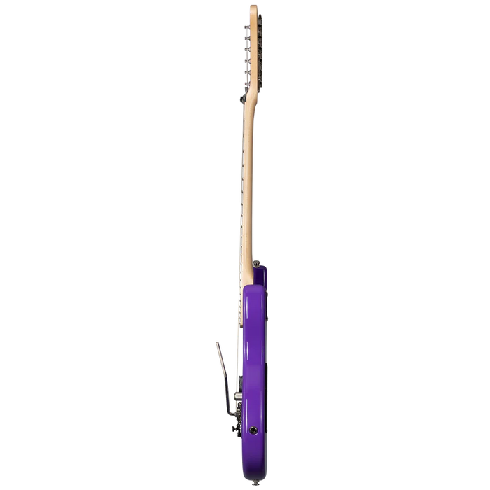 Kramer 84 Purple Splatter Electric Guitar with Premium Gig Bag - Shockwave with Purple Splatter
