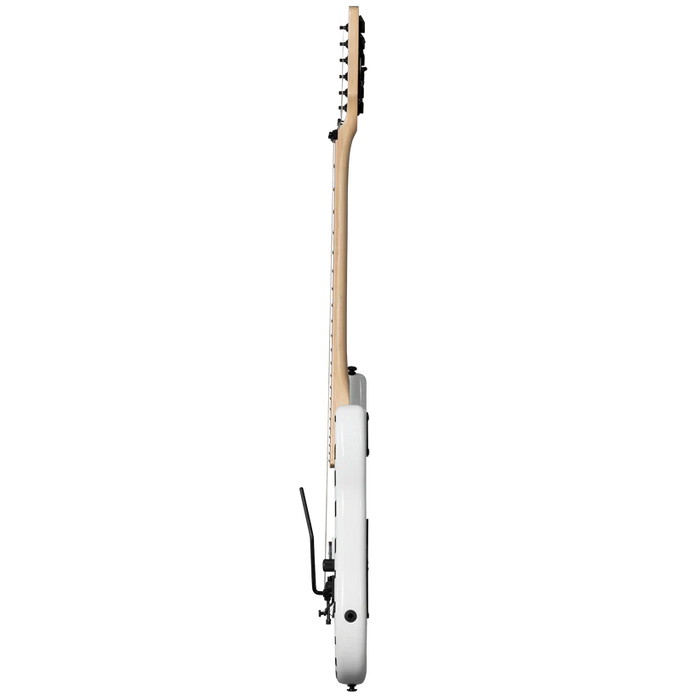 Kramer Pacer Wild Zebra Electric Guitar with Premium Gig Bag - Alpine White with Black Stripes