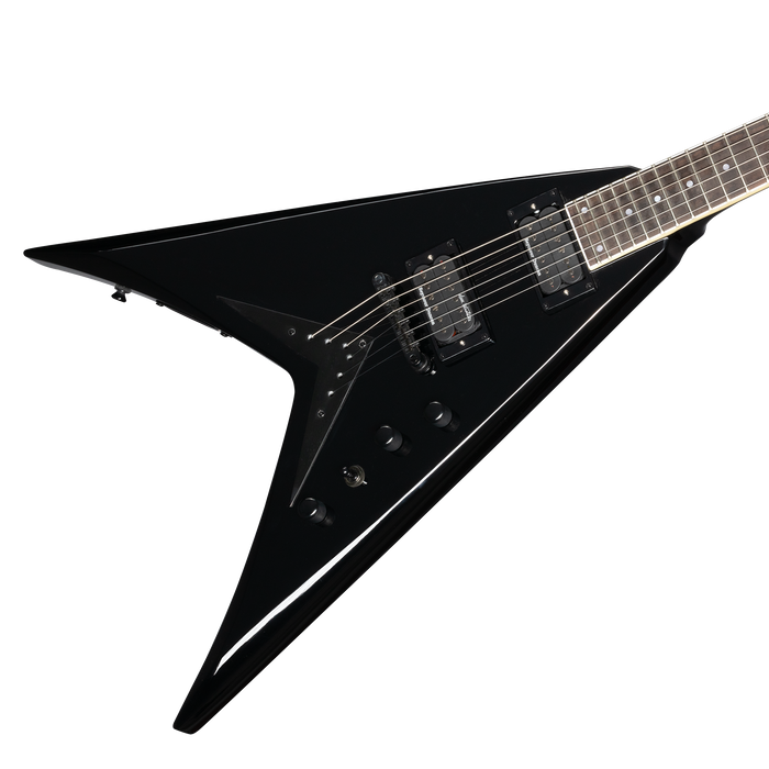 Kramer Dave Mustaine Vanguard Electric Guitar - Ebony - Music Bliss Malaysia