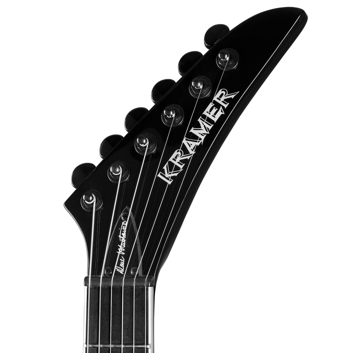 Kramer Dave Mustaine Vanguard Electric Guitar - Ebony - Music Bliss Malaysia