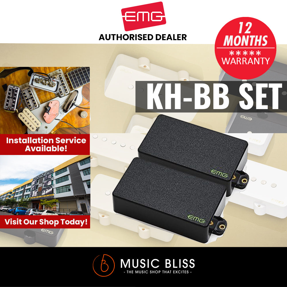 EMG Kirk Hammett Bone Breaker Signature Pickup Set Music Bliss Malaysia