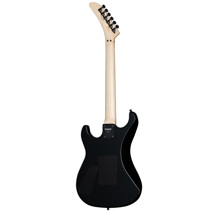 Kramer 1983 Baretta Reissue Electric Guitar, Case Included - Ebony [Made in Japan] - Music Bliss Malaysia